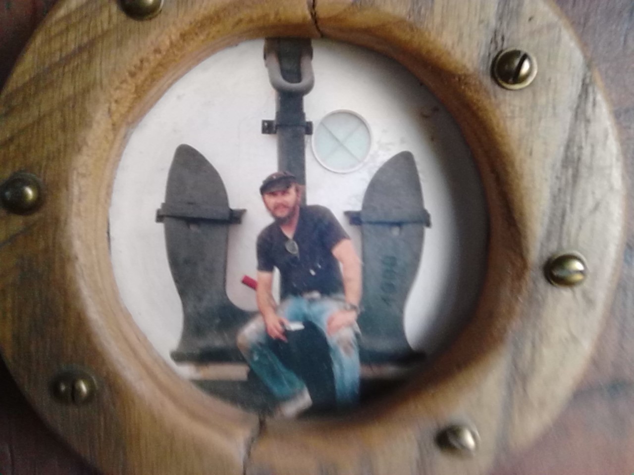 Author Jeff on USNS Elisha Kane